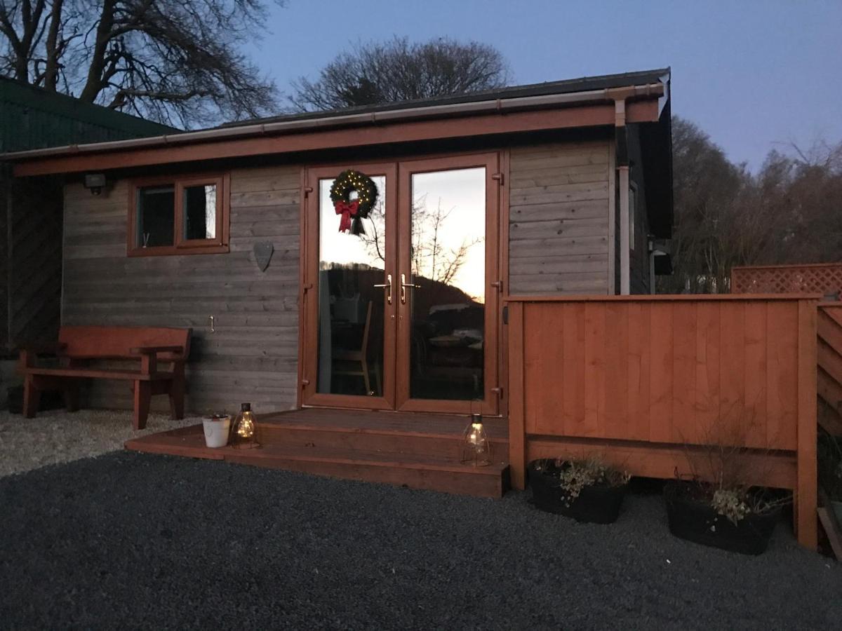 Swansea Log Cabin Pontardawe Esterno foto