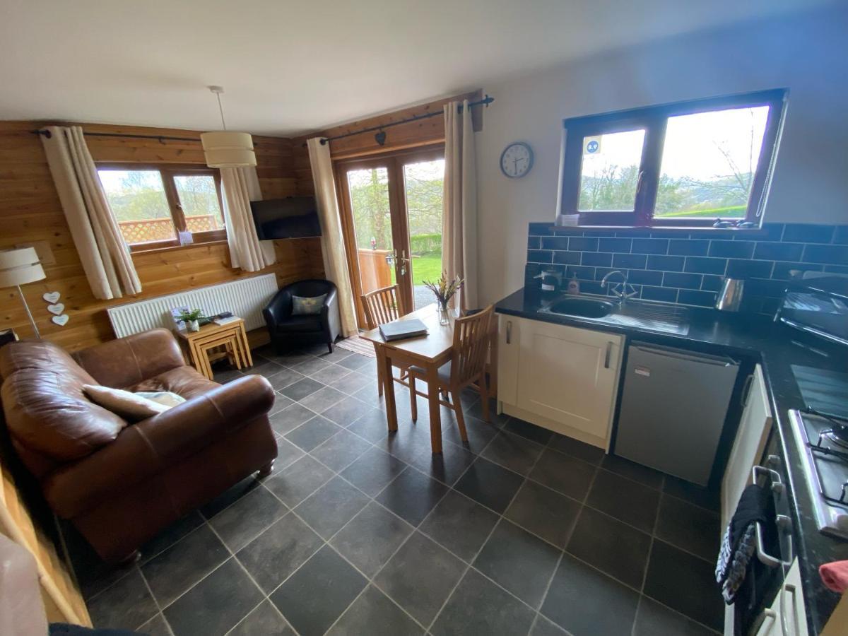 Swansea Log Cabin Pontardawe Esterno foto