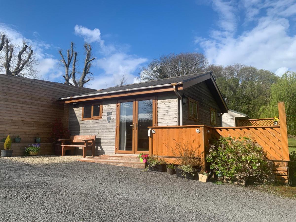 Swansea Log Cabin Pontardawe Esterno foto