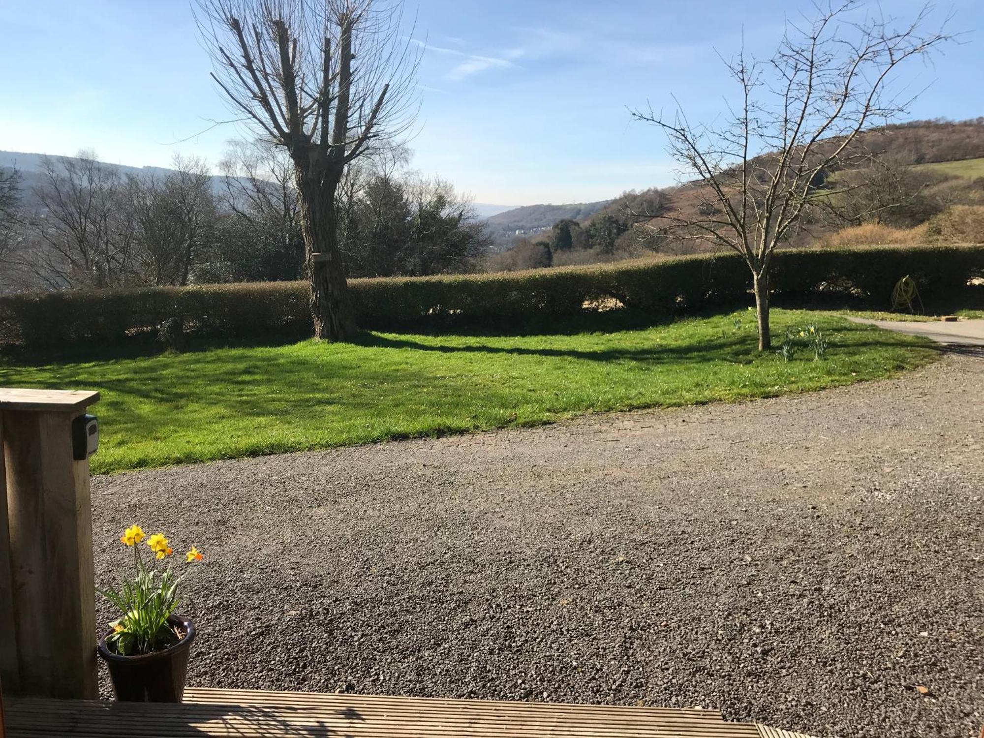 Swansea Log Cabin Pontardawe Esterno foto